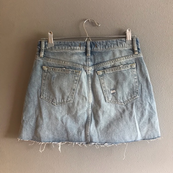 Free people denim skirt - Picture 2 of 3